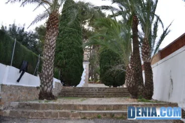 Acceso a la ermita de santa Lucía