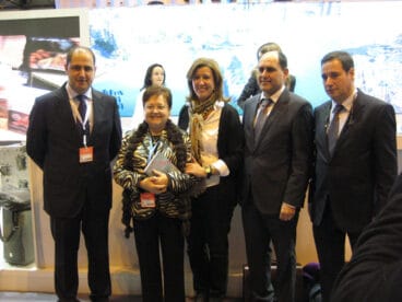 Ana Kringe con Luisa Pastor