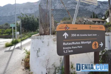 Camino de acceso a la ermita de San Juan de Dénia