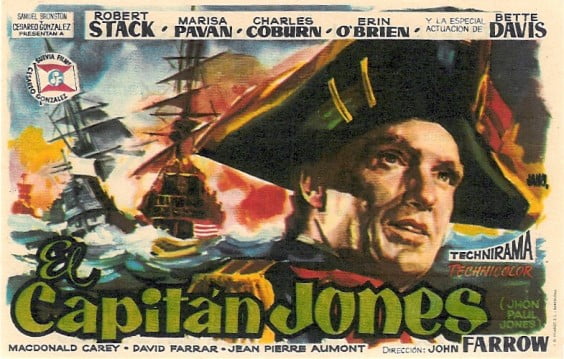 Cartel original de la película El Capitan jones