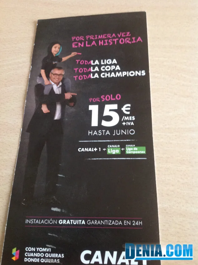 DIGITALDENIA instalador oficial de Canal + en Dénia y la Marina Alta