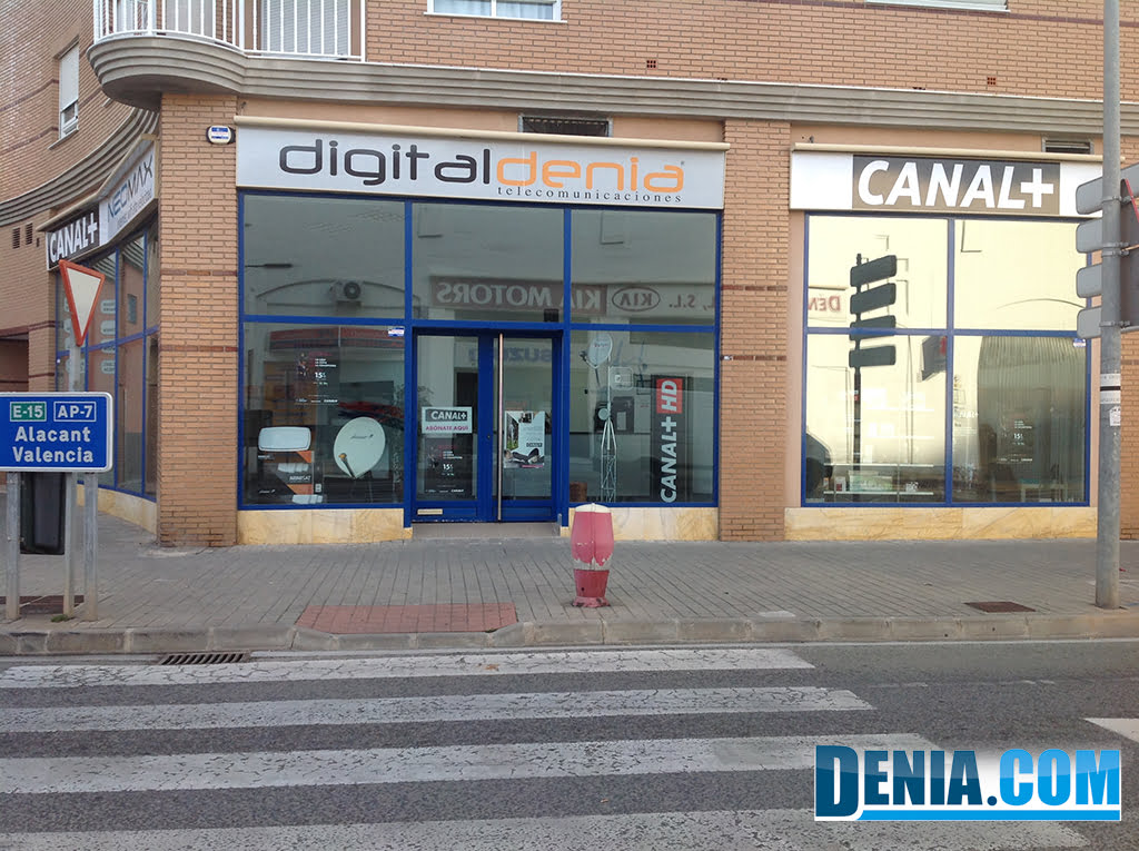 DIGITALDENIA, nuevo local con venta de televisores, electrónica y tablets en Dénia