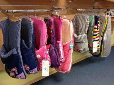 Diferentes modelos de saquito porta bebés BabyShop