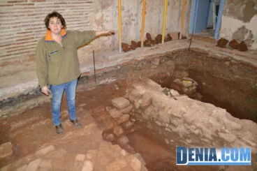 Directora de la excavación