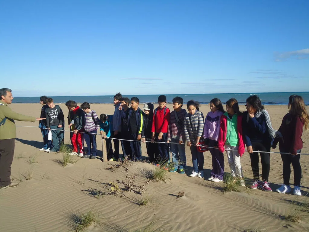 Educación ambiental en las dunas de Dénia