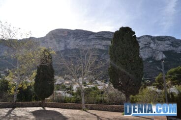 El Montgó desde la Ermita de San Juan
