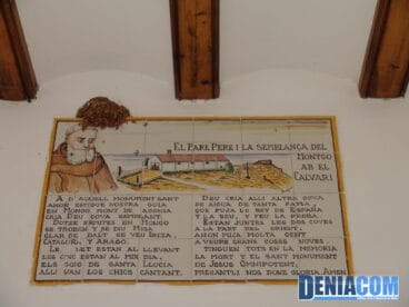 El Pare Pere y el parecido del Montgó con el calvario