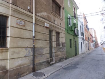 Estado actual de la calle Fontanella