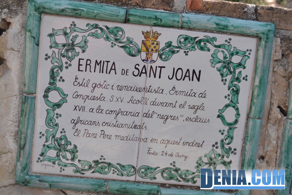 Explicación de la ermita de San Juan de Dénia