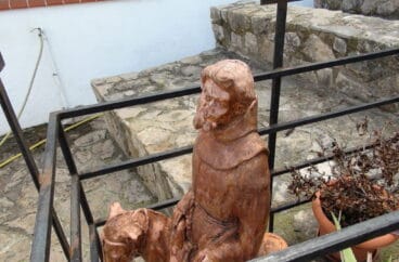 Figura del Pare Pere en burro