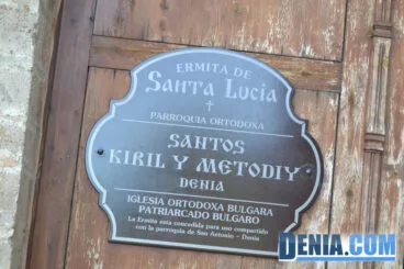 Iglesia ortodoxa en la ermita de Santa Lucía