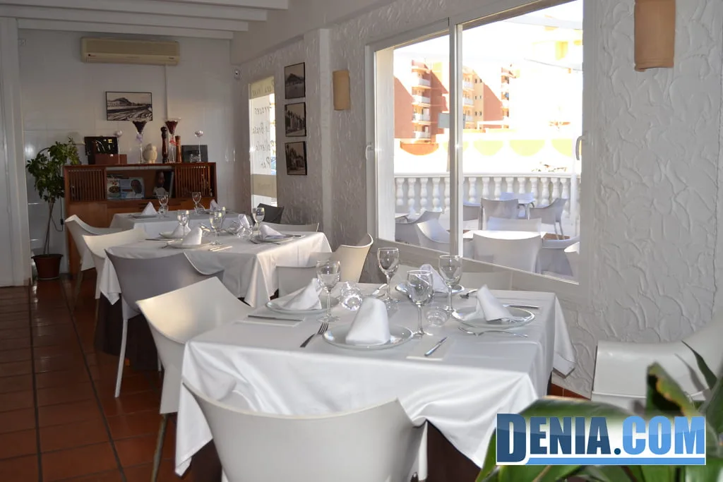 Instalaciones del Restaurante Voramar de Dénia