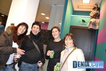 Invitadas en la fiesta de inauguración de As Meigas