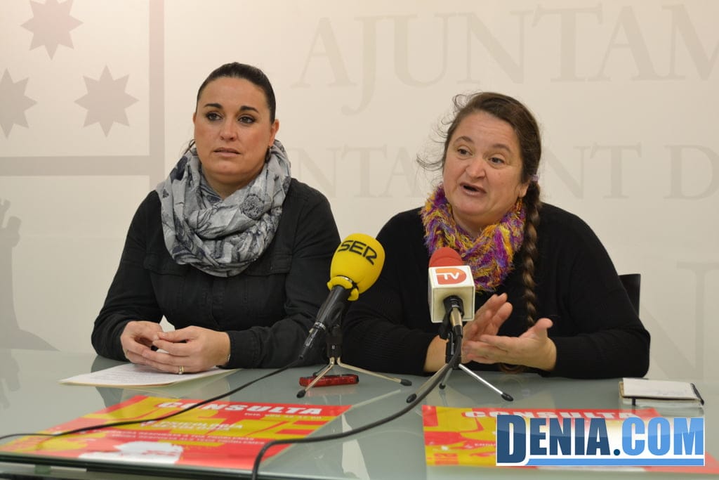 Isabel Gallego y Mayte Ahuir