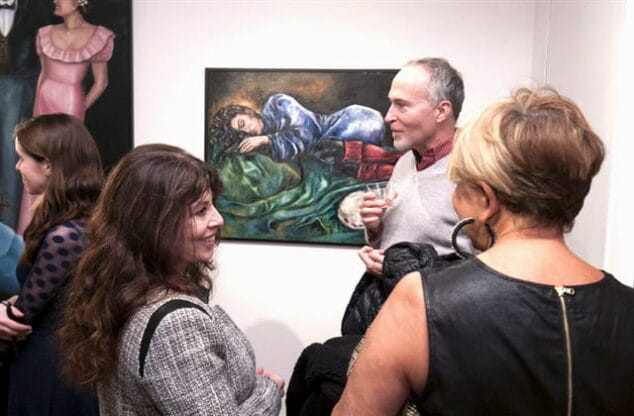 La galería de arte Agora Gallery acogió la exposición de Horacia Leal