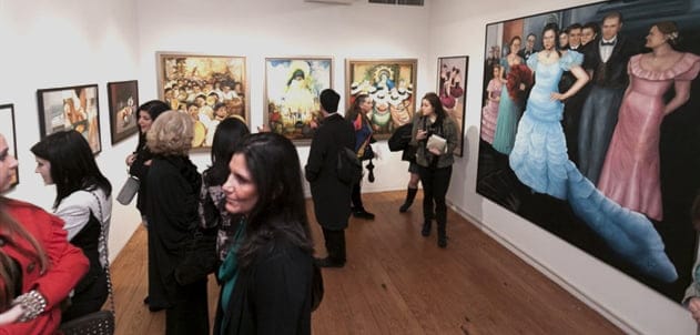 La pintora Horacia Leal expuso su obra en Nueva York