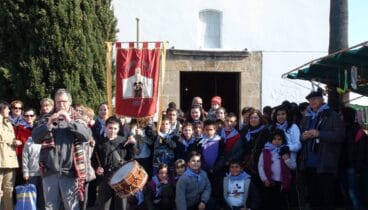Llegada de la Romería a Santa Paula