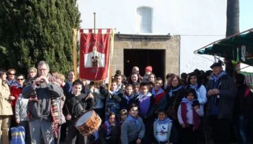 Llegada de la Romería a Santa Paula