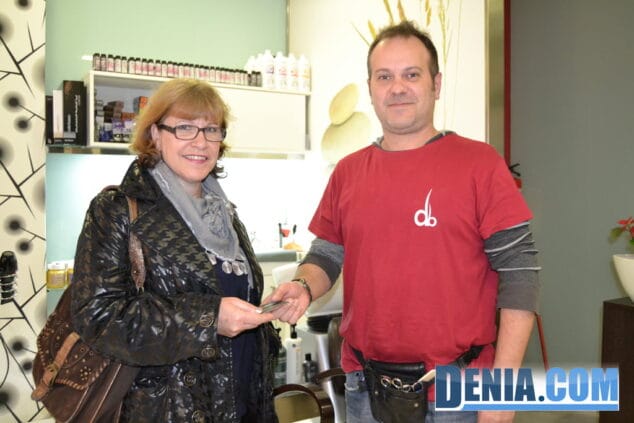 Mª Francisca Iborra con Toni Devesa
