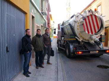 Nuevo camión cuba de aqualia