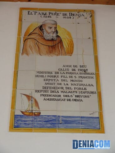 Palabras al Pare Pere en la Ermita