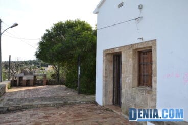 Parte trasera de la ermita de San Juan de Dénia