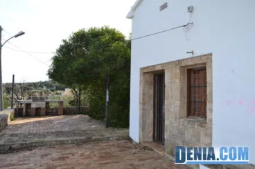 Parte trasera de la ermita de San Juan de Dénia