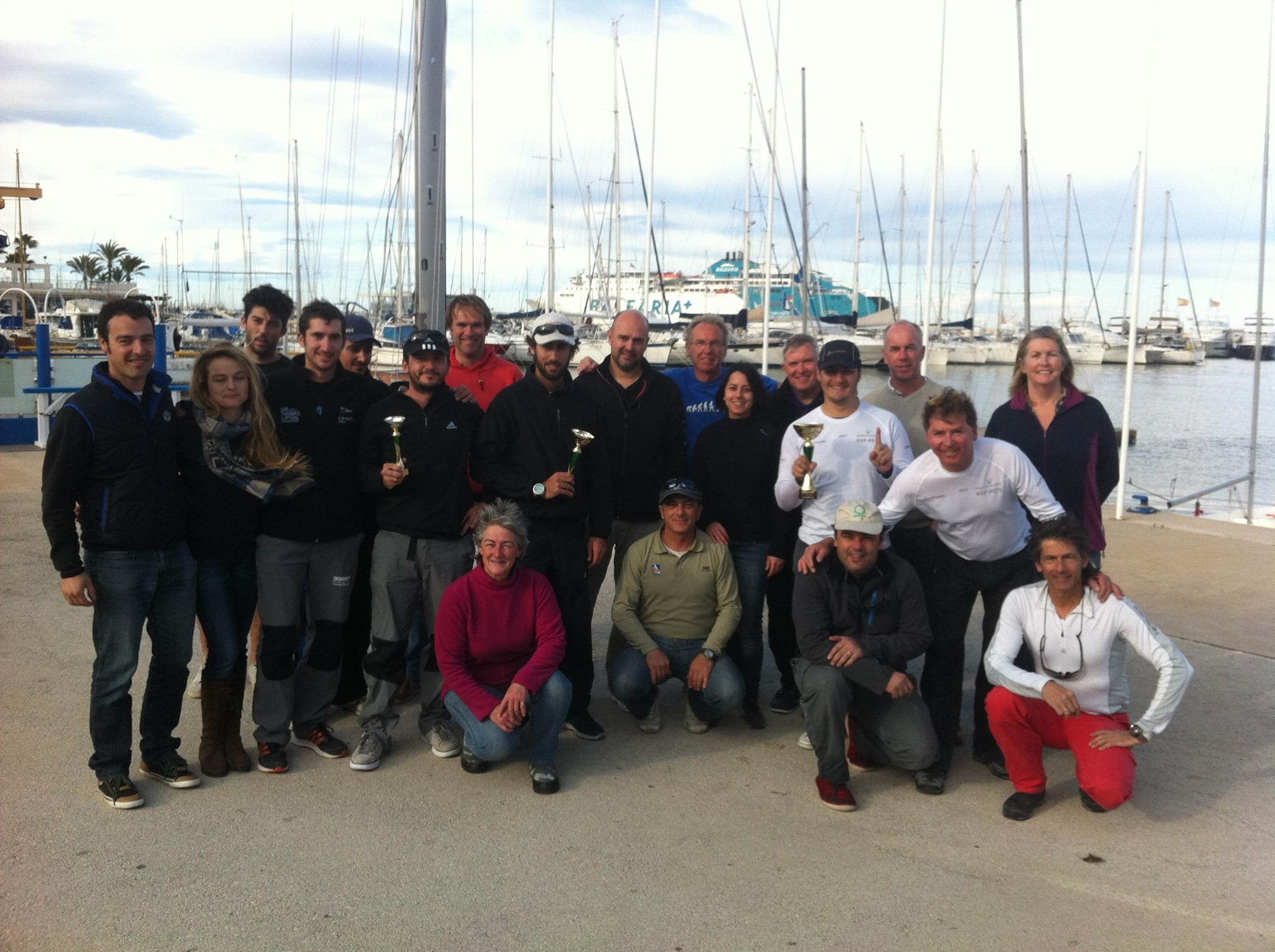 Participantes Match Race Dénia