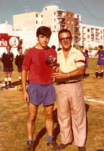 Pedro Perles y su hijo