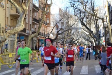 Víctor Fernández en el grupo cabecero