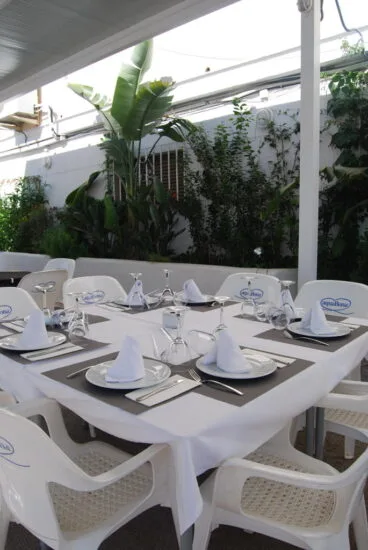 Restaurante Voramar – Terraza