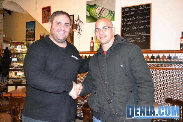 Salva con Jose de taverna Els Cosins