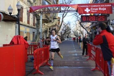 Víctor Fernández vencedor 2ª Carrera Cruz Roja Dénia