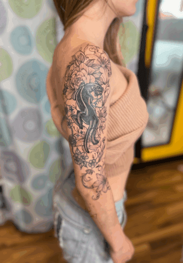 Arte corporal con significado profundo