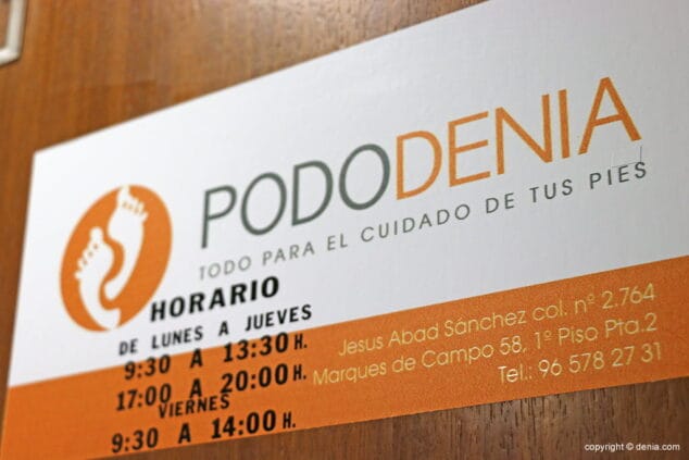 horario pododenia
