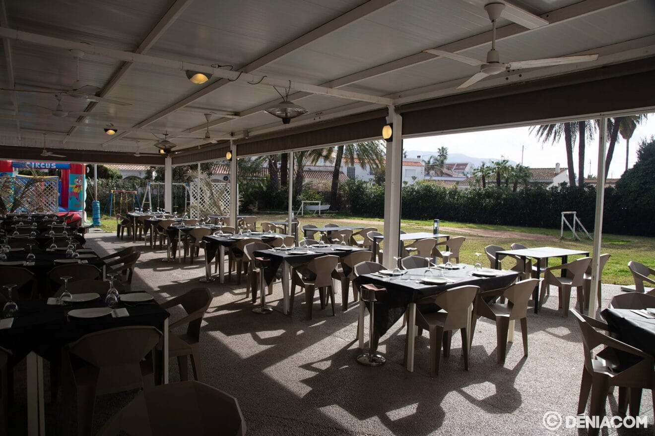 Restaurante con terraza Dénia - Restaurante Voramar