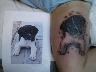 Tatuajes en Dénia – As Meigas Tattoo & Piercing – cachorro