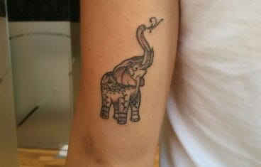 Tatuajes en Dénia – As Meigas Tattoo & Piercing – elefante bebé