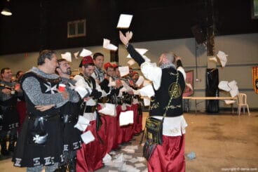 Festeros de la Filà Abencerrajes y Guerrers Hospitalaris