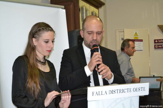 01 Presentadores del Sopar de Nomenament de la Falla Oeste