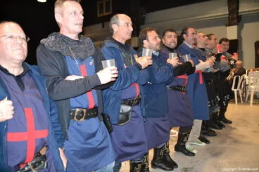 Festeros de la Filà Cavallers del Me’n Fot