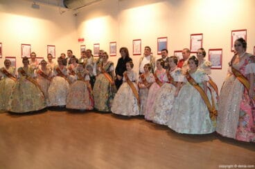 Inauguración de la exposición del Ninot