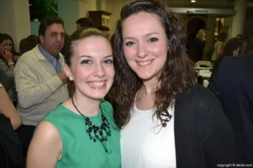 Consortes de cargos 2014 en la cena de la Falla Oeste