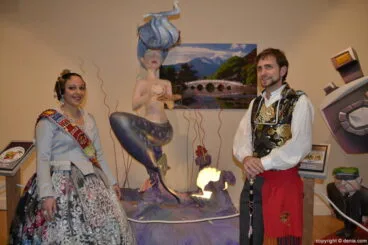 Ninot de la Falla Camp Roig