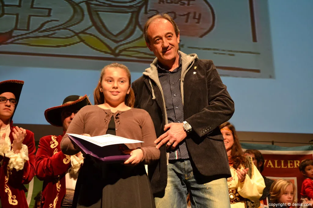 Premio de los Mayorales en el concurso de dibujo
