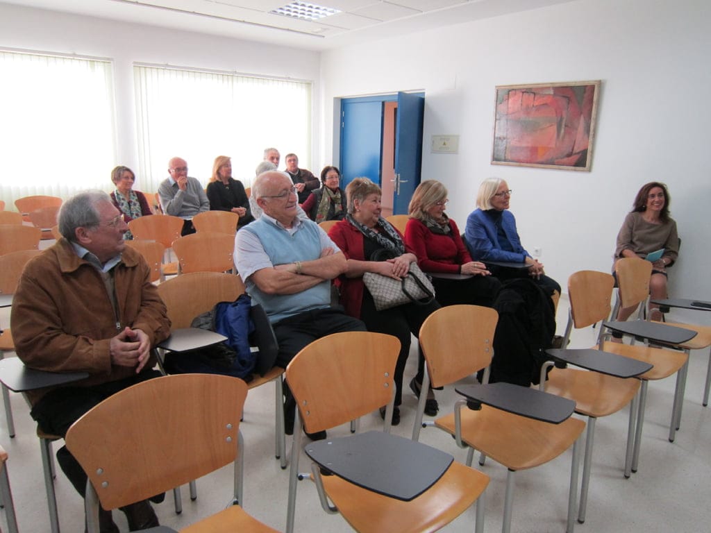 Alumnos de la UNED Senior en Dénia