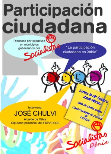 Charla de Chulvi sobre participación ciudadana