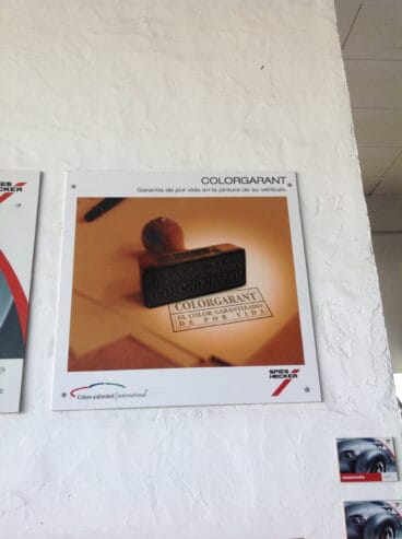 Colorgarant, la garantía de por vida en la pintura de tu coche en Talleres Salvá