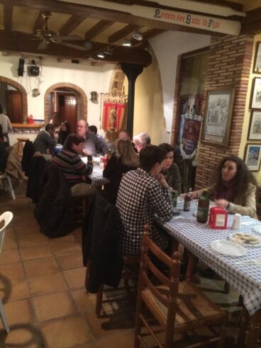 El casal de Baix la Mar durante el concurso de tapas