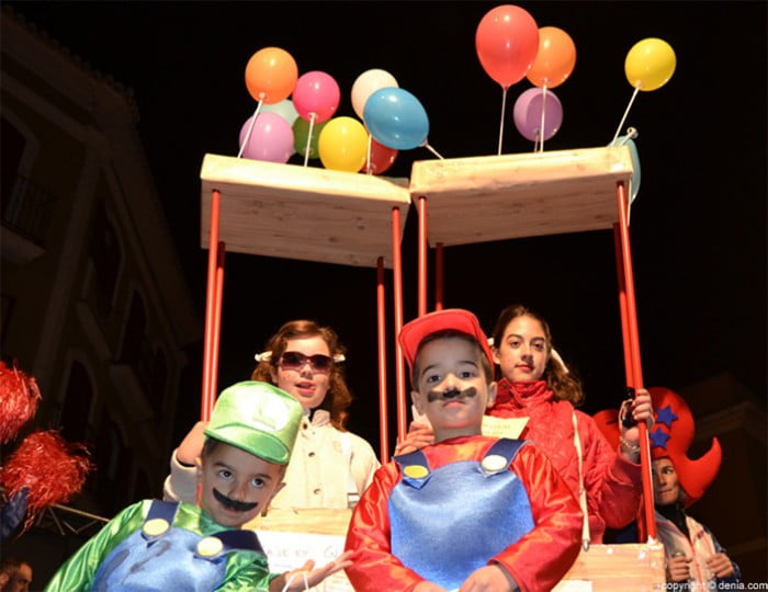 Fiesta de Carnaval en Dénia